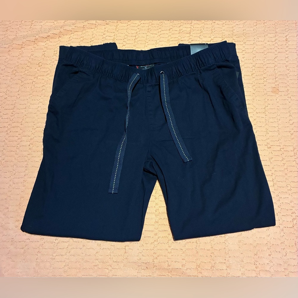 GALAXY by HARVIC Men’s Slim Fit Jogger Sweatpants Dark Blue Size XL
